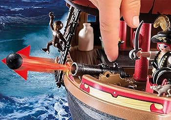 playmobil プレイモービル 70411 パイレーツ ドクロの海賊船　新品 Amazon.co.jp: プレイモービル パイレーツ 巨大な海賊船 71530